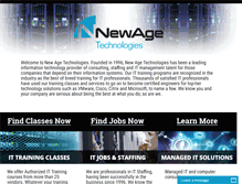 Tablet Screenshot of newat.com